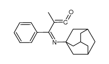 (Z)-3-(adamantan-1-ylimino)-2-methyl-3-phenylprop-1-en-1-one结构式