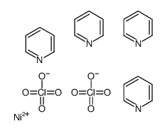 nickel(2+),pyridine,diperchlorate Structure