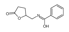 N-[(5-oxooxolan-2-yl)methyl]benzamide Structure