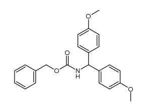 benzyl (bis(4-methoxyphenyl)methyl)carbamate Structure
