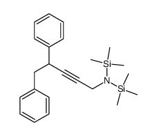 2-(4,5-Diphenyl-pent-2-ynyl)-1,1,1,3,3,3-hexamethyl-disilazane Structure
