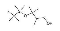 3-((tert-butyldimethylsilyl)oxy)-2,3-dimethylbutan-1-ol Structure