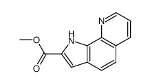 Methyl 1H-pyrrolo[3,2-h]quinoline-2-carboxylate Structure