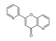 2-pyridin-2-ylpyrano[3,2-b]pyridin-4-one结构式