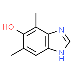 1H-Benzimidazol-5-ol,4,6-dimethyl-(9CI)结构式