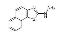 Naphtho[2,1-d]thiazol-2(3H)-one, hydrazone (9CI) structure