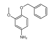 Benzenamine, 3-Methoxy-4-(phenylmethoxy)-结构式