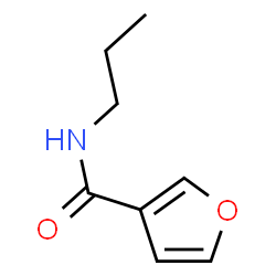3-Furancarboxamide,N-propyl-(9CI) structure