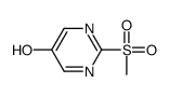 2-methylsulfonylpyrimidin-5-ol Structure