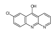 7-chloro-10H-benzo[b][1,8]naphthyridin-5-one结构式