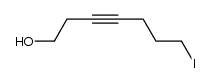 7-iodo-3-heptyn-1-ol结构式