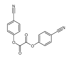bis(4-cyanophenyl) oxalate Structure