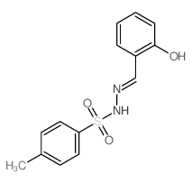 Benzenesulfonic acid,4-methyl-, 2-[(2-hydroxyphenyl)methylene]hydrazide picture