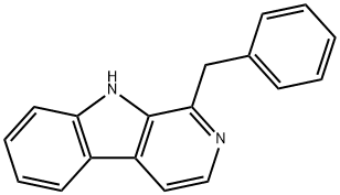 1-Benzyl-9H--carboline结构式