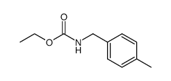 (4-methyl-benzyl)carbamic acid ethyl ester结构式