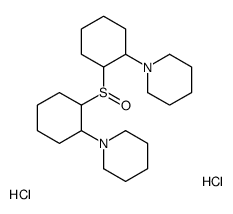 1-[2-[2-(1-piperidyl)cyclohexyl]sulfinylcyclohexyl]piperidine dihydroc hloride picture