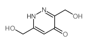3,6-bis(hydroxymethyl)-1H-pyridazin-4-one structure
