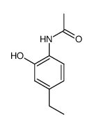 N-(4-ethyl-2-hydroxy-phenyl)-acetamide结构式