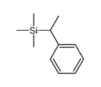 trimethyl(1-phenylethyl)silane结构式