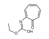 7-Oxo-1,3,5-cycloheptatriene-1-carbamic acid ethyl ester结构式