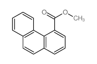 methyl phenanthrene-4-carboxylate结构式