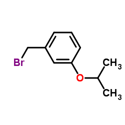1-(Bromomethyl)-3-isopropoxybenzene结构式