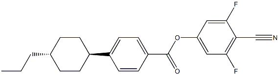 4-(反式-4-丙基环己基)苯甲酸 4-氰基-3,5-二氟苯基酯图片