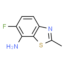 7-Benzothiazolamine,6-fluoro-2-methyl-(9CI)结构式