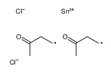 4-[dichloro(3-oxobutyl)stannyl]butan-2-one结构式