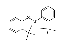 2-tert-butylphenyl disulfide结构式
