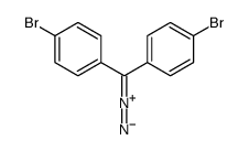 1-bromo-4-[(4-bromophenyl)-diazomethyl]benzene结构式