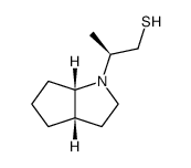 Cyclopenta[b]pyrrole-1(2H)-ethanethiol, hexahydro--ba--methyl-, (-ba-S,3aS,6aS)- (9CI)结构式