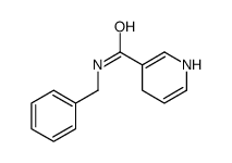 N-benzyl-1,4-dihydropyridine-3-carboxamide结构式