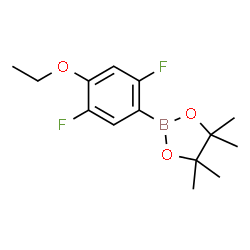 2,5-Difluoro-4-ethoxyphenylboronic acid pinacol ester Structure
