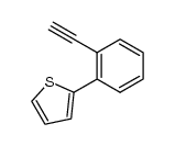 2-(2-ethynyl-phenyl)-thiophene Structure