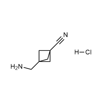 3-(氨基甲基)双环[1.1.1]戊烷-1-甲腈盐酸盐图片