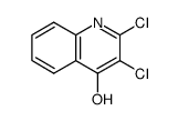 2,3-Dichloroquinolin-4-ol structure