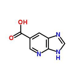 3H-咪唑并[4,5-b]吡啶-6-羧酸结构式