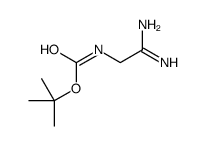 tert-Butyl (2-amino-2-iminoethyl)carbamate structure