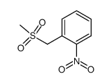 [[(2-nitrophenyl)methyl]sulphonyl]methane结构式