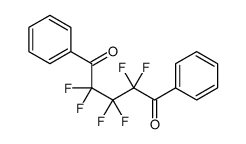 2,2,3,3,4,4-Hexafluoro-1,5-diphenyl-1,5-pentanedione Structure