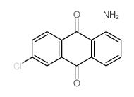 9,10-Anthracenedione,1-amino-6-chloro-结构式