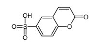 2-oxochromene-6-sulfonic acid Structure