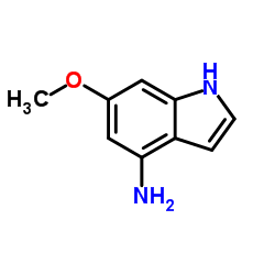 4-氨基-6甲氧基吲哚结构式