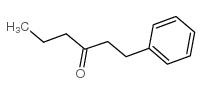 1-苯基-3-己酮结构式