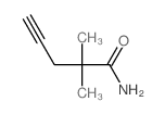 4-Pentynamide,2,2-dimethyl-结构式