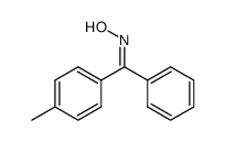 4-methyl-benzophenone-(Z)-oxime Structure