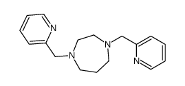1,4-bis(pyridin-2-ylmethyl)-1,4-diazepane Structure