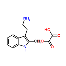 2-Methylindole-3-ethylamine oxalate structure