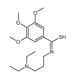 N-[3-(Diethylamino)propyl]-3,4,5-trimethoxythiobenzamide Structure